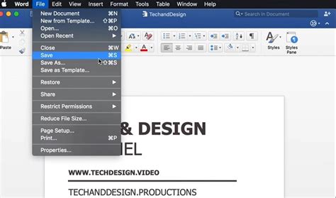 how to make a word document to pdf on mac