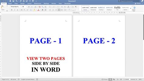 how to make a word document two sided