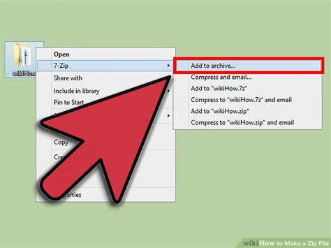 how to make a zip file on microsoft