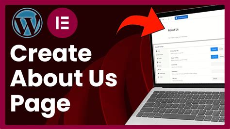 how to make about us page in wordpress