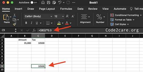 how to make absolute reference in excel on mac