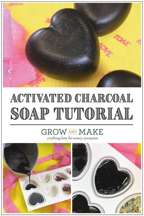 how to make activated charcoal soap