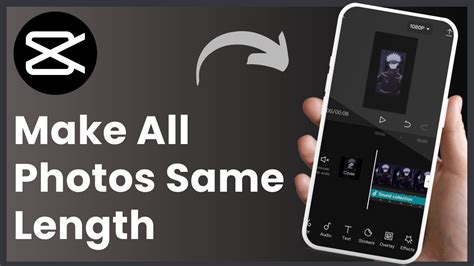 how to make all clips the same length in capcut mobile