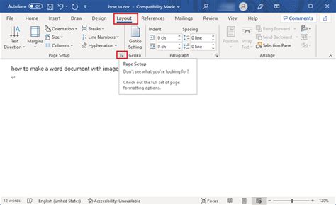 how to make all text small in word