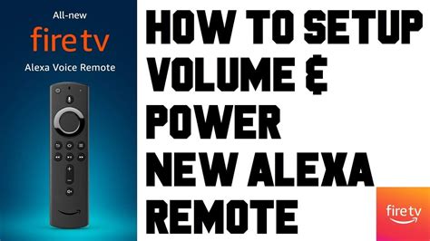 how to make amazon fire stick remote control volume