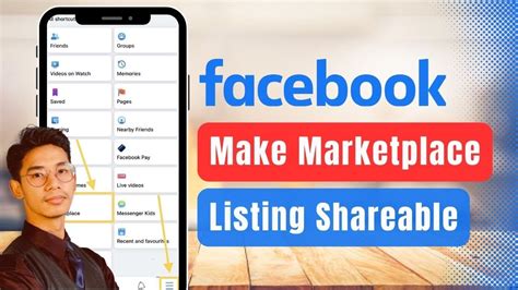 how to make an ad shareable on facebook marketplace