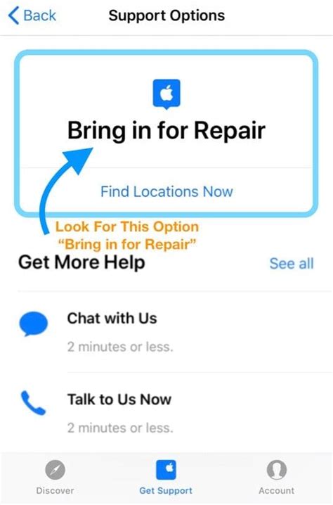 how to make an appointment with apple repair