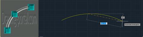 how to make an arc on autocad