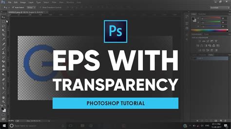 how to make an eps file transparent in photoshop