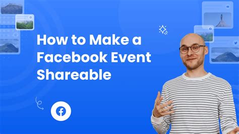 how to make an event shareable on facebook business page