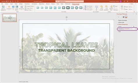 how to make an image a faded background in powerpoint