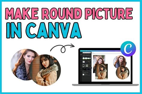 how to make an image circular in canva