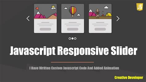 how to make an image slider in javascript