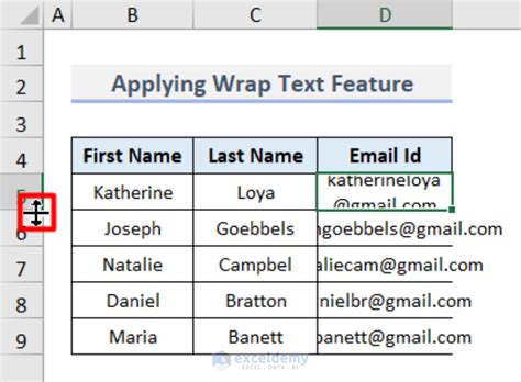 how to make an individual cell larger in excel