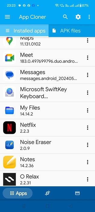 how to make app clone in android