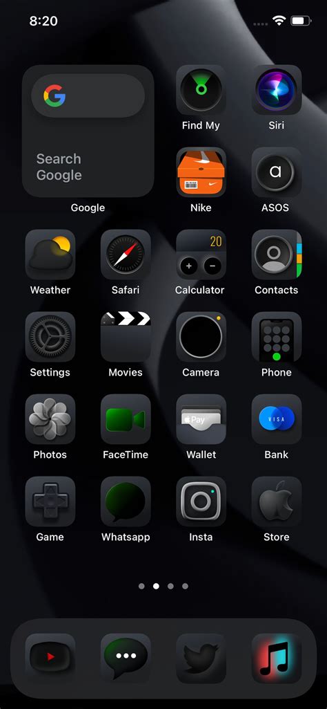 how to make app icons dark mode apple
