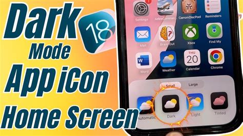 how to make apps dark color on iphone