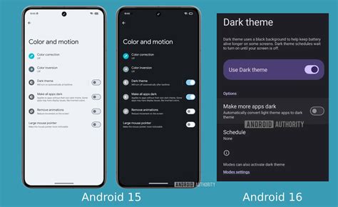 how to make apps dark mode android