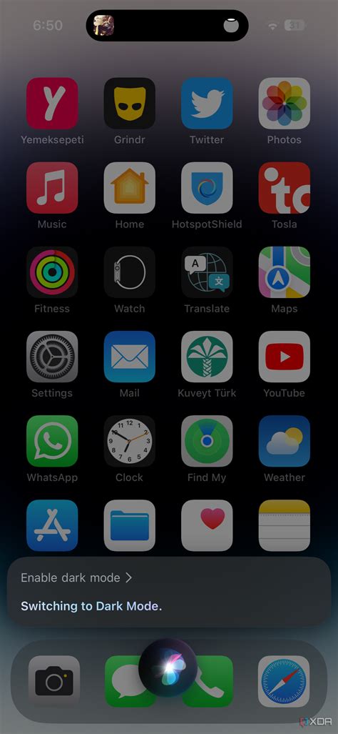 how to make apps dark mode iphone