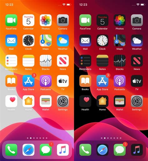 how to make apps icon dark mode iphone
