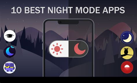 how to make apps night mode