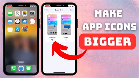 how to make apps smaller on iphone