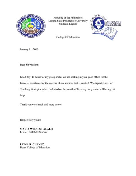 how to make authorization letter in bisaya