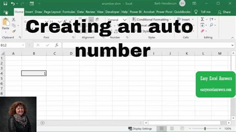 how to make auto numbering in excel 2010