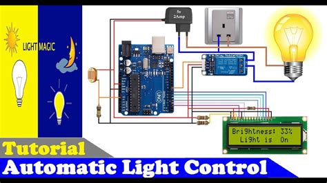 how to make automatic light sensor
