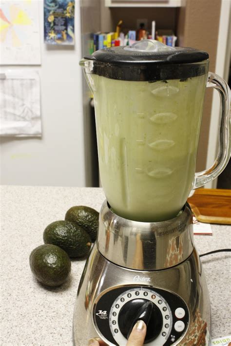 how to make avocado shake with blender