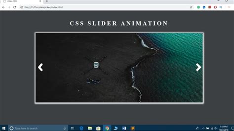 how to make background image slideshow in css