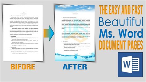 how to make beautiful documents in word