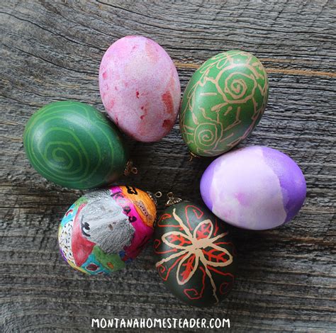 how to make blown easter eggs