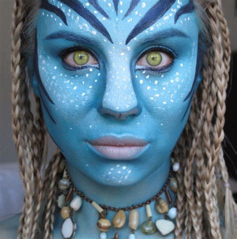 how to make blue face paint
