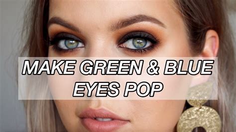 how to make blue green grey eyes pop