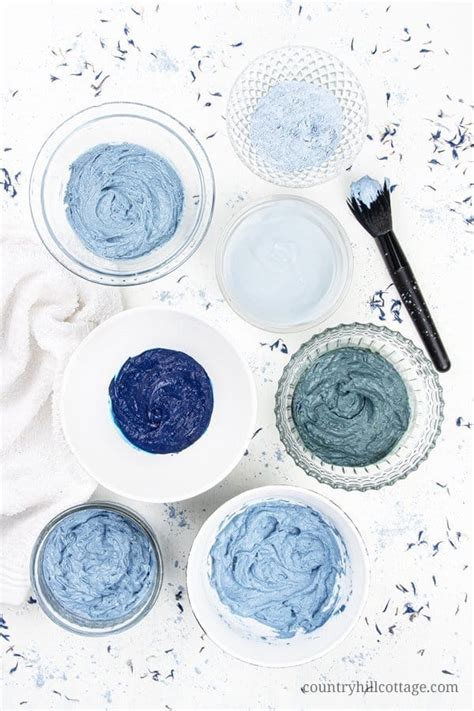 how to make blue with clay