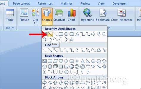how to make broken lines in ms word