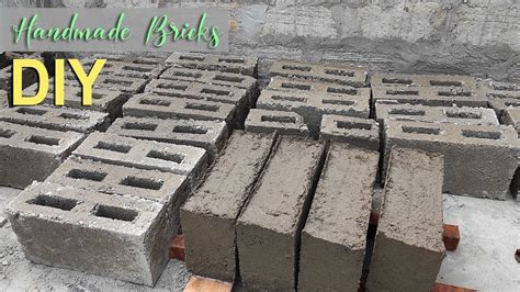 how to make cement bricks step by step