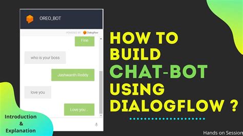 how to make chatbot using dialogflow