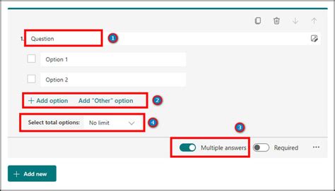 how to make checkbox in microsoft forms