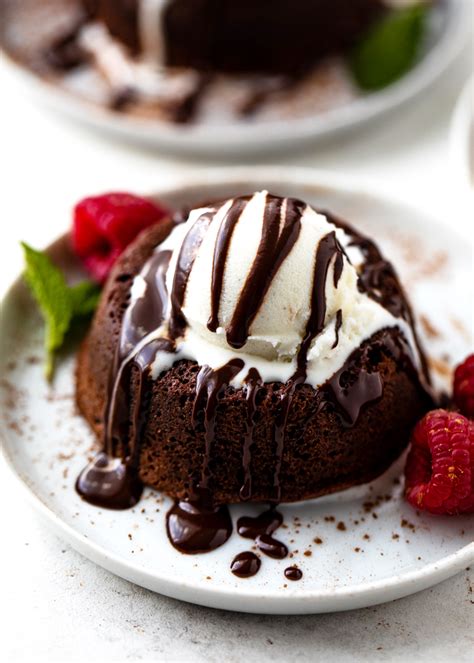 how to make chocolate lava cake with cocoa powder