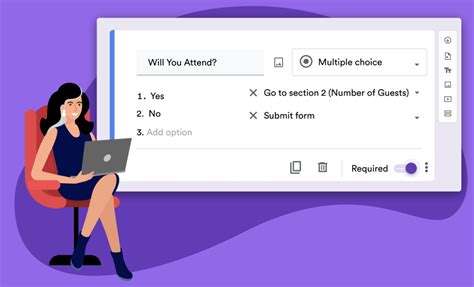 how to make conditional google form