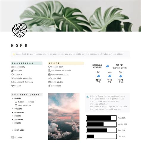 how to make cool notion templates