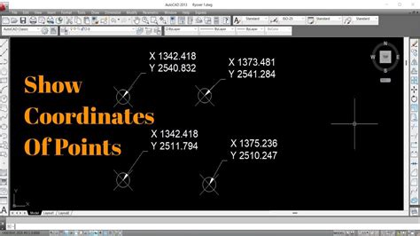 how to make coordinates in autocad