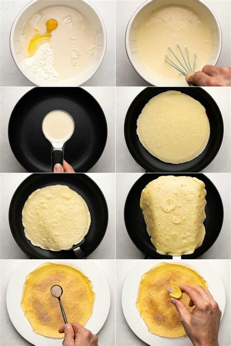 how to make crepes step by step
