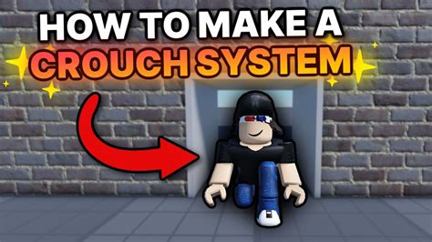 how to make crouch in roblox studio