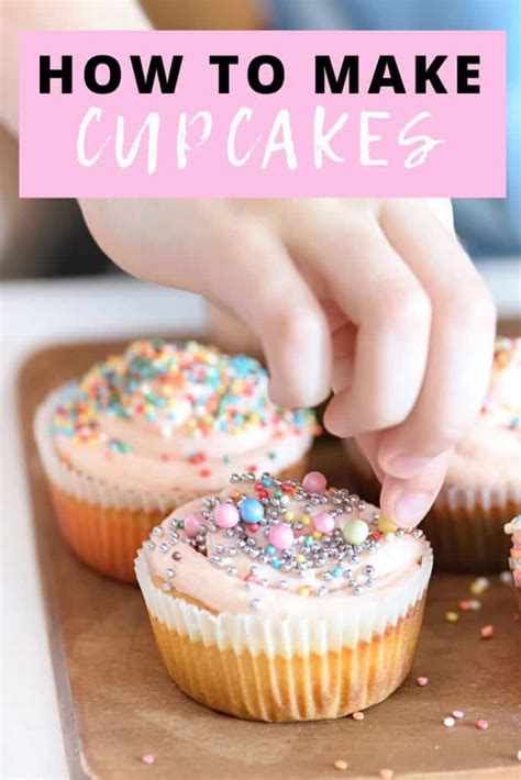 how to make cupcakes easy steps