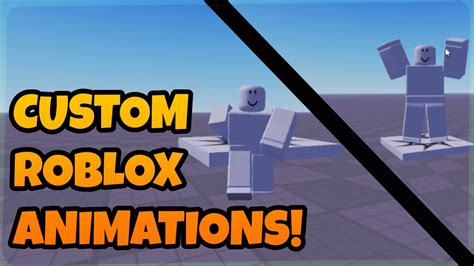 how to make custom animations in roblox studio