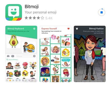 how to make custom bitmoji stickers on android