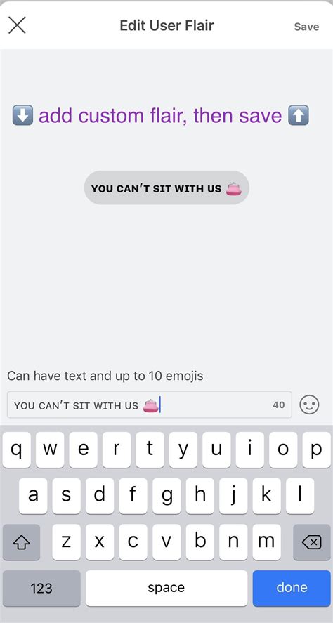 how to make custom flair reddit mobile